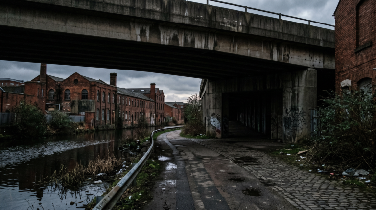 leicester canal towpath frog island scaled 1 768x429